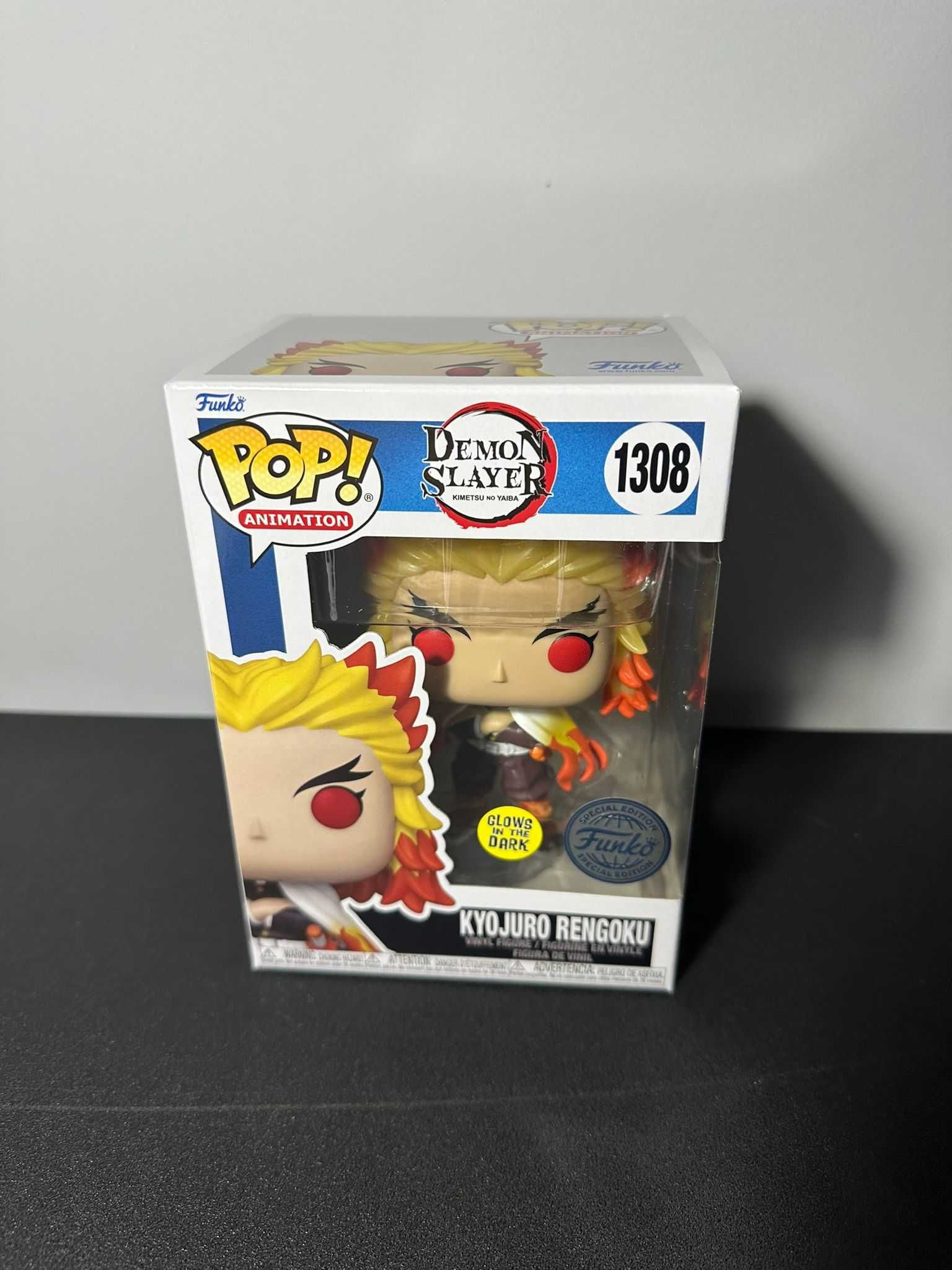 Funko pop Kyojiro Rengoku GITD