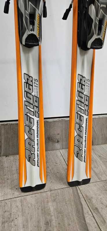 Narty Volkl Racetiger RC 175cm + wiązania Marker - idealne, jak nowe