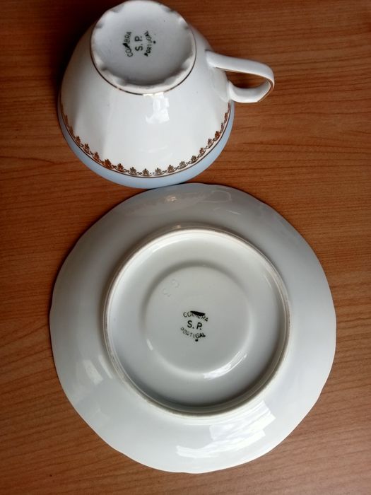 Chávena fábrica de Coimbra S P Portugal Nova