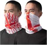 Chusta na twarz do biegania Komin Bandana wielofunkcyjna 45 cm 2 szt