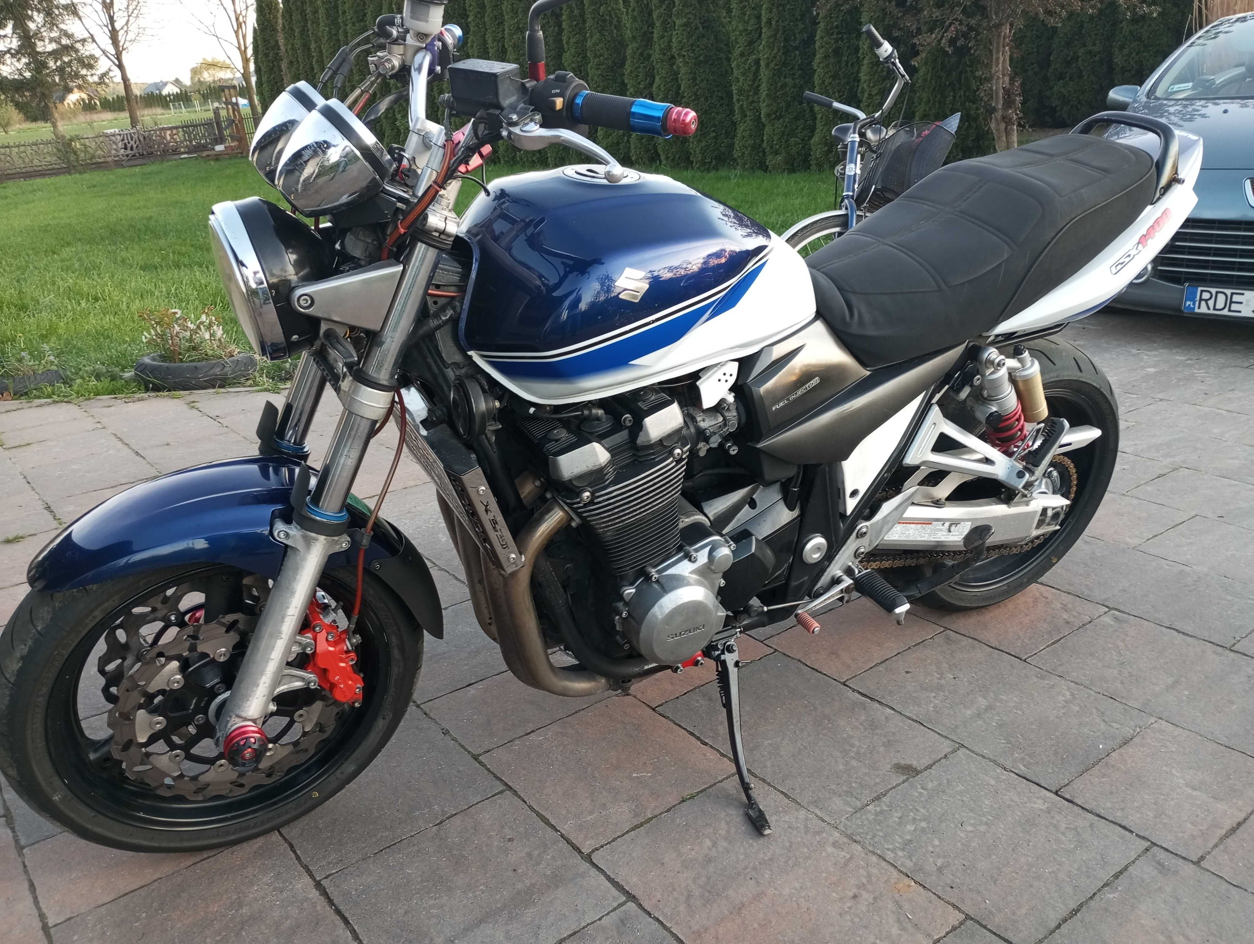 Suzuki GSX 1400, transport cały kraj