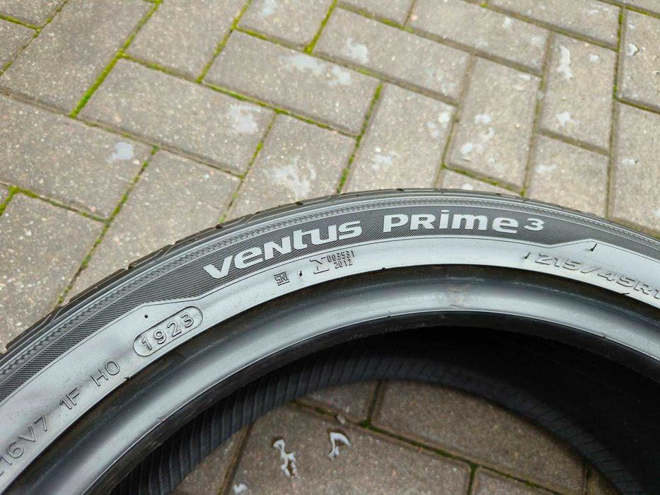 215/45 89V R18 HANKOOK Ventus Prime3 2023r 8mm Letnie Opony 4szt NOWE