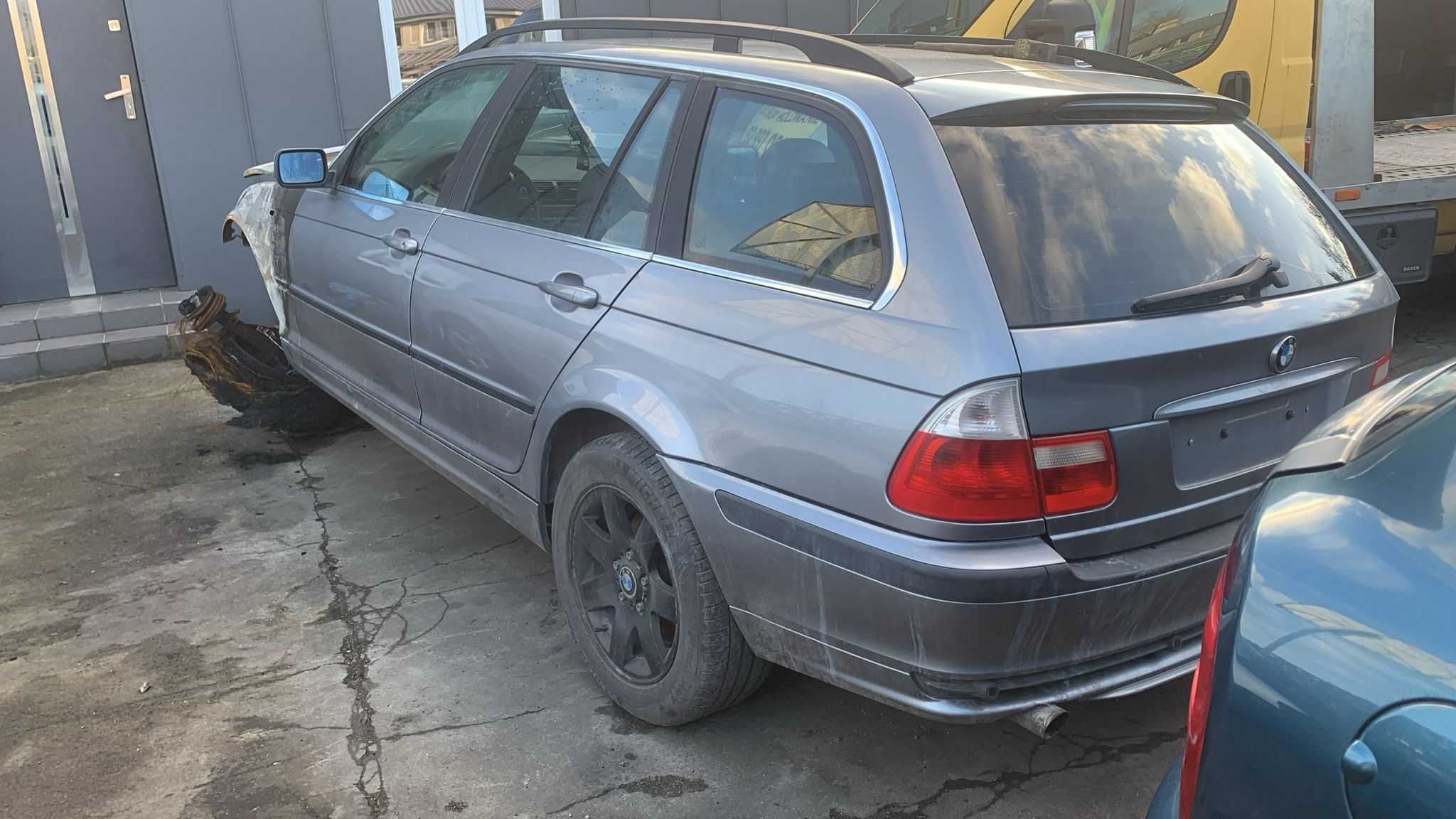 BMW e46 2003 fotele kanapa skóra boczki komplet