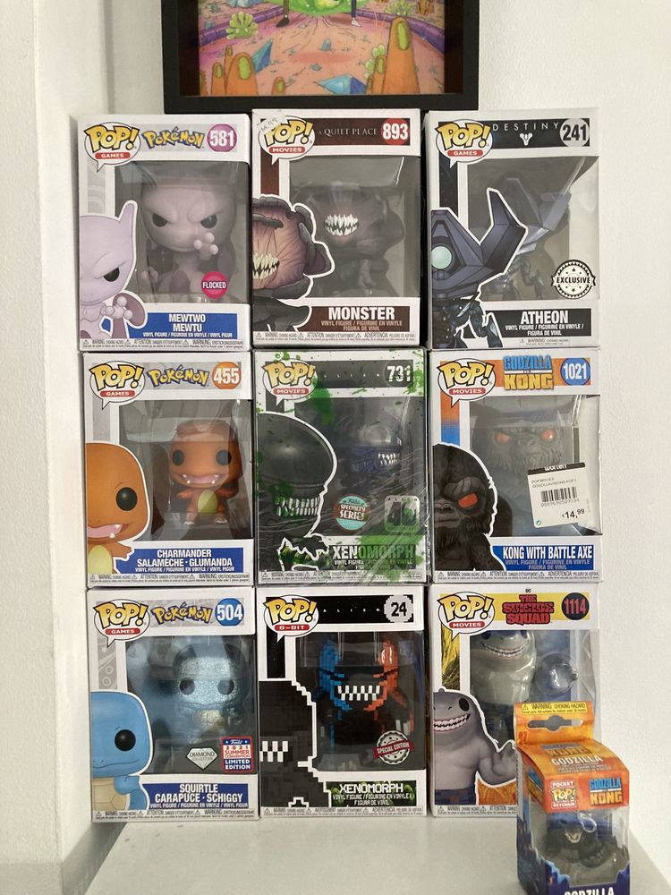 Pop Figures coleção