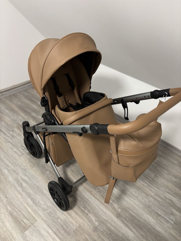 Wózek Anex e-type plus fotelik i baza cybex