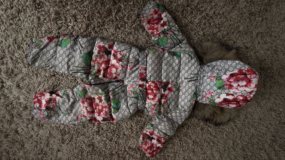 Зимовий комбез для дівчинки