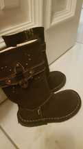 Buty kozaki skóra! Roz. 24