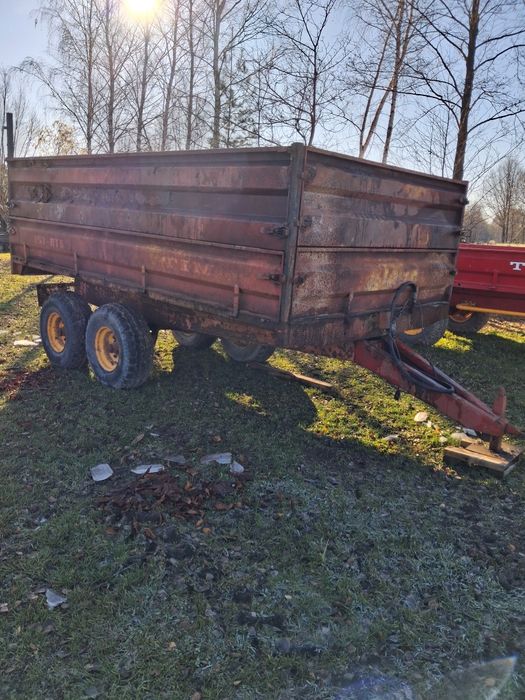 Przyczepa tadem Tim 7.5t, wysoki wysyp