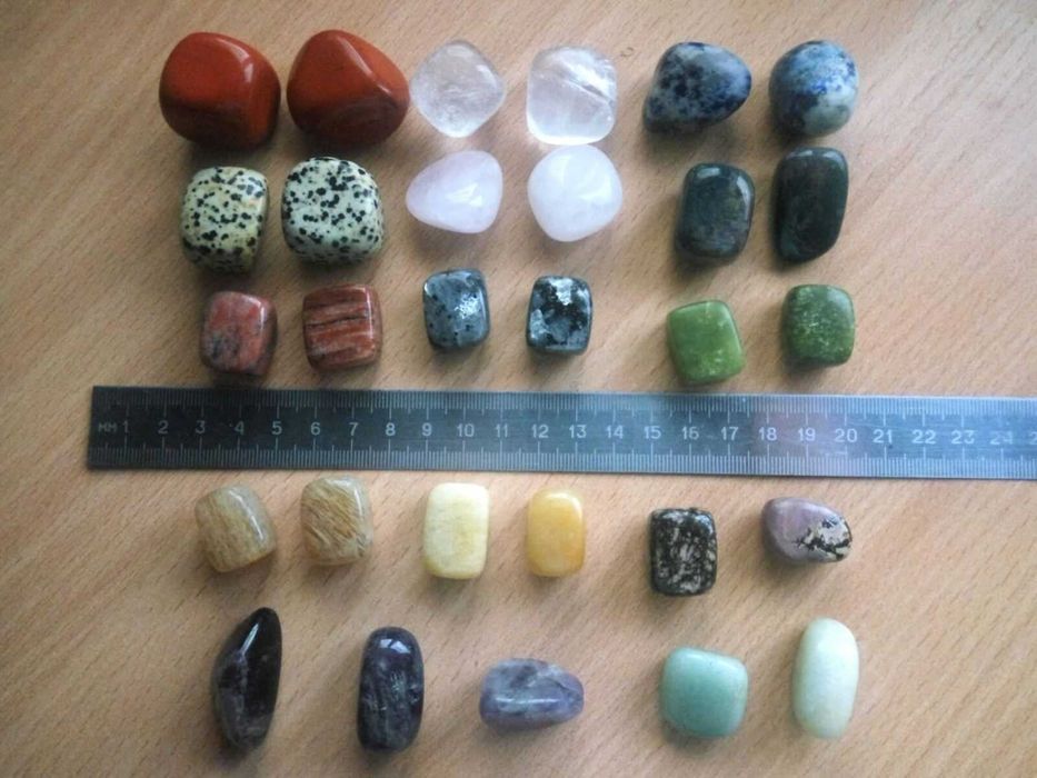 Коллекция камней галтовка