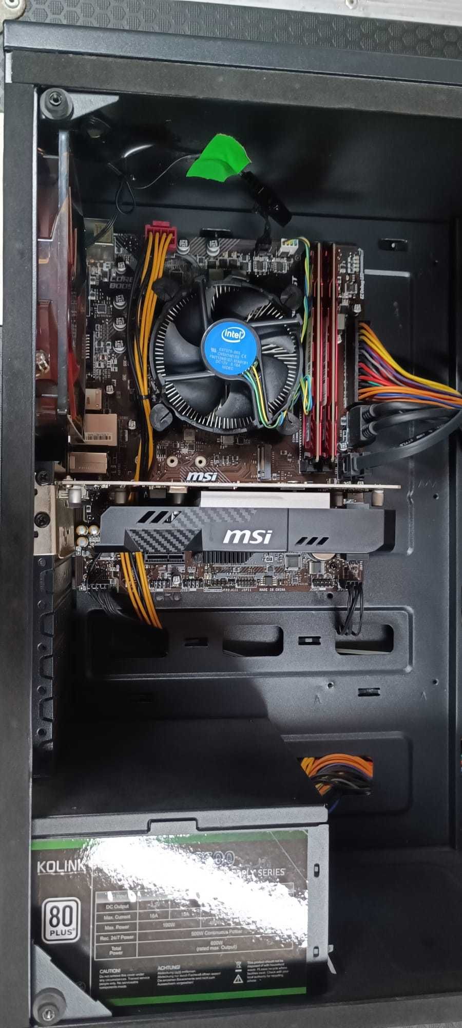 PC Gaming i5,  MSI GeForce GTX 1050 TI  esta novo ,  (3 anos)