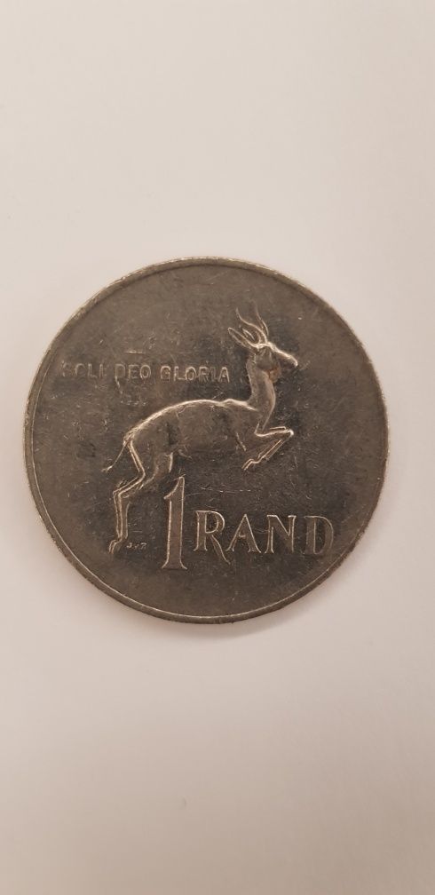 Moeda de 1 Rand Africa do Sul