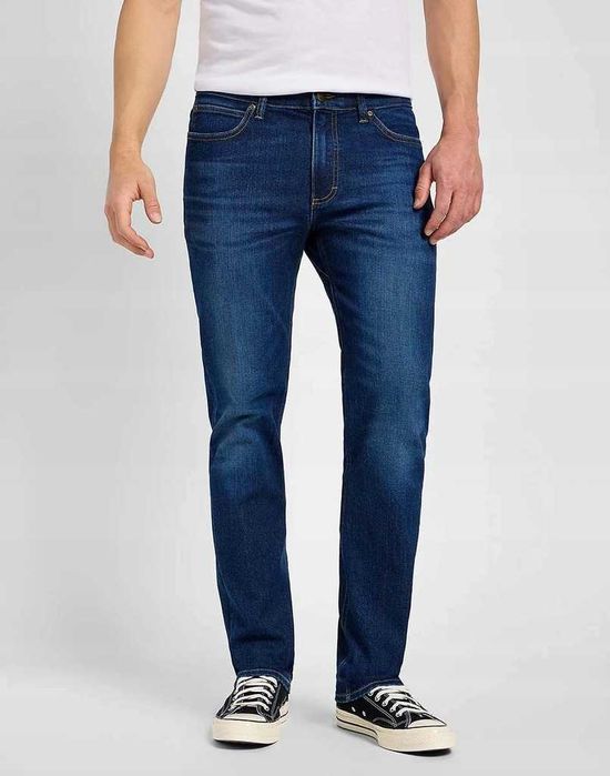 NOWE Jeansy LEE X Straight Jean W34 L34 / X Move / Vanadi