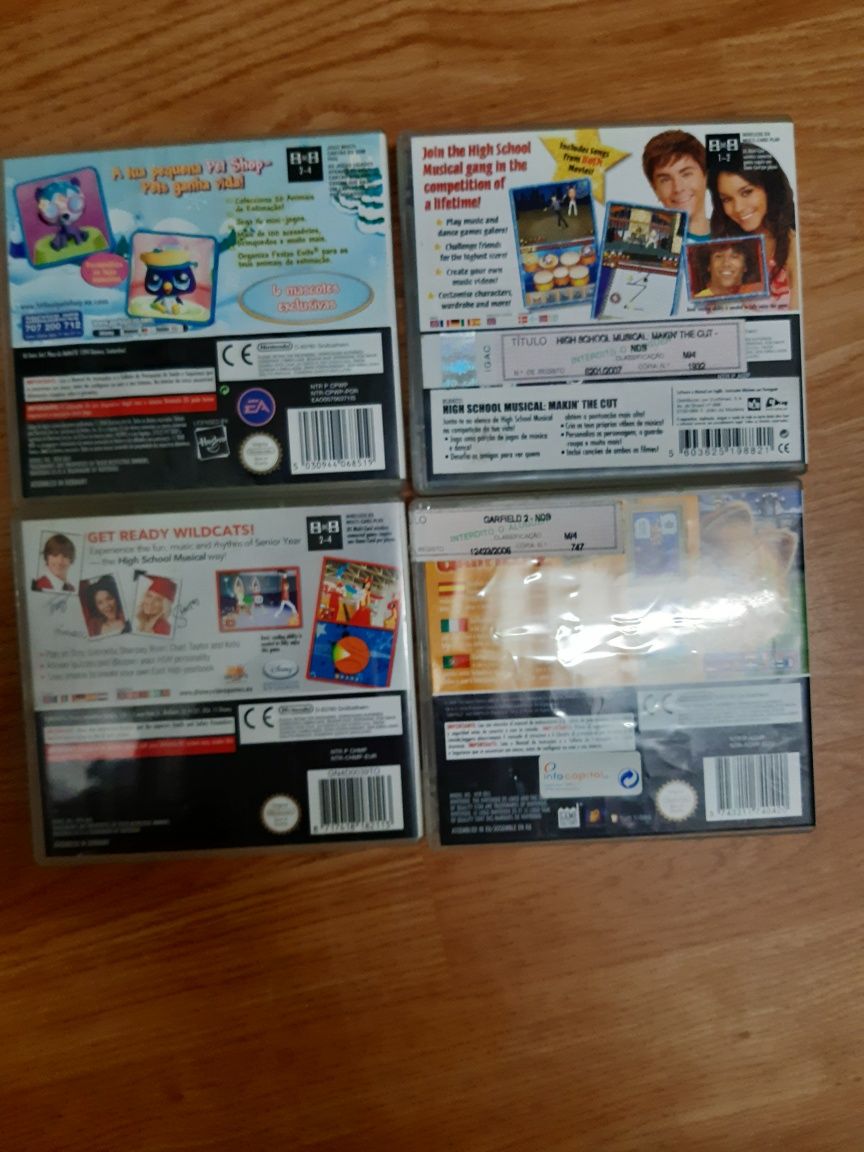 Nintendo DS - jogos - vendo ou troco