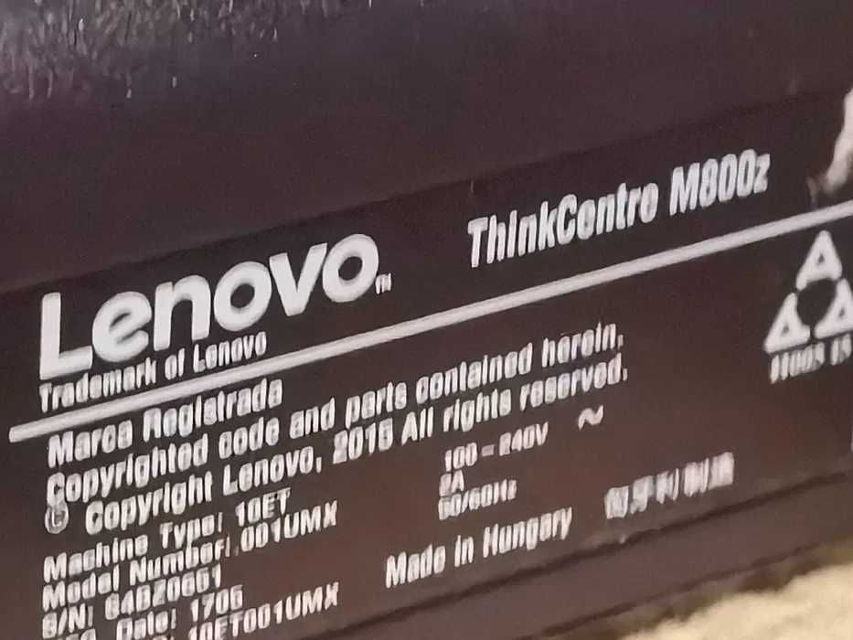 Komputer AIO Lenovo M800z i5 6400 8GB RAM 240GB SSD ekran dotyk 22 cal