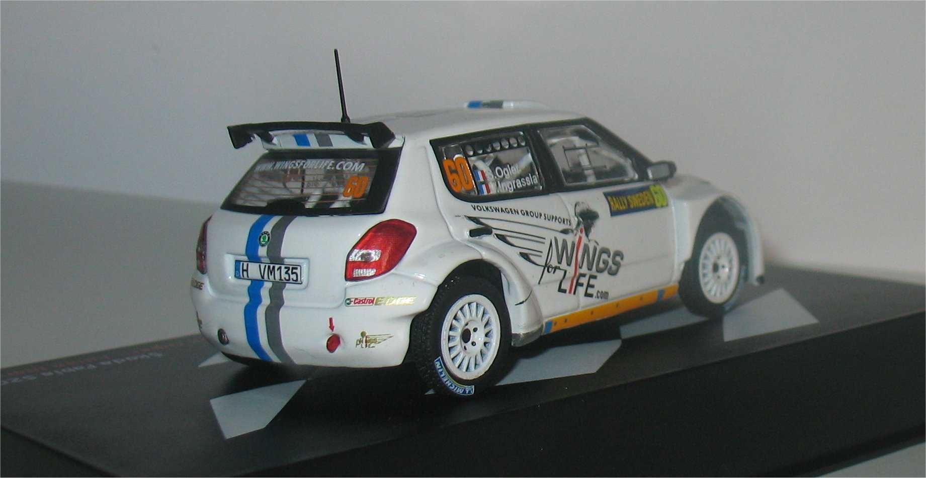 Altaya/Ixo - Skoda Fabia S2000 -11º Rally Suécia 2012- Sébastien Ogier