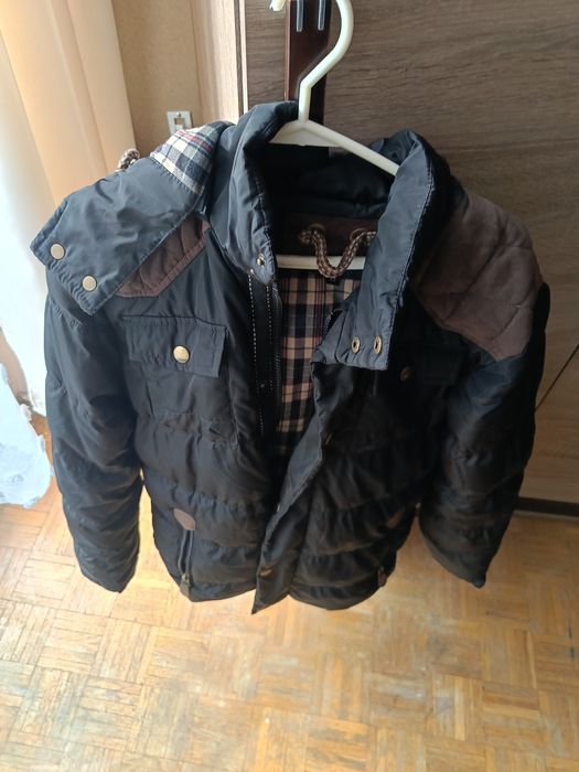 Kurtka męska z kapturem roz M+ gratis czapka