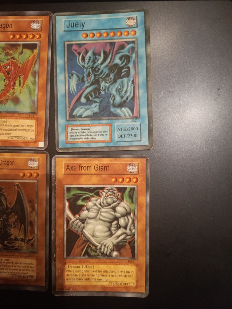 Trading cart, game  yu gi on