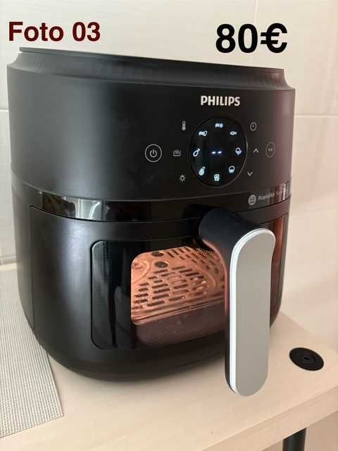 Fritadeira sem Óleo PHILIPS NA231/00 - 6.2 litros