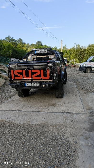 ISUZU D MAX wyjątkowo przygotowany do offroadu i nie tylko