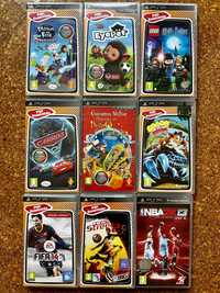 Vendo jogos para PSP (ofereço 2 consolas para peças)