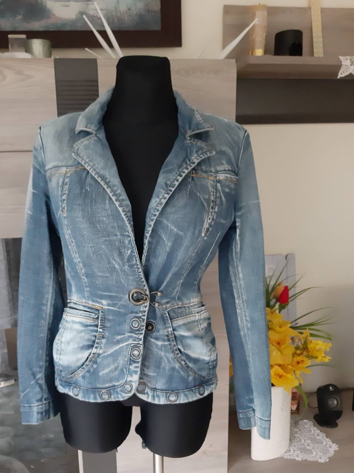 Kurtka jeansowa katana Miss Sixty Luxury r. 36