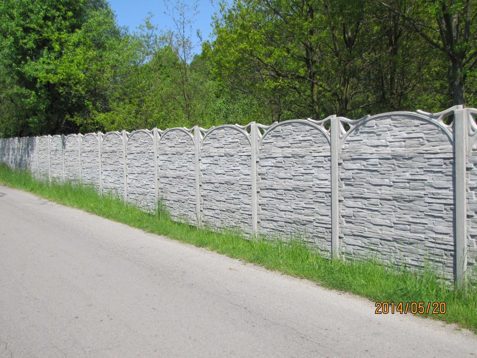 Ogrodzenie ogrodzenia betonowe montaż śląsk producent