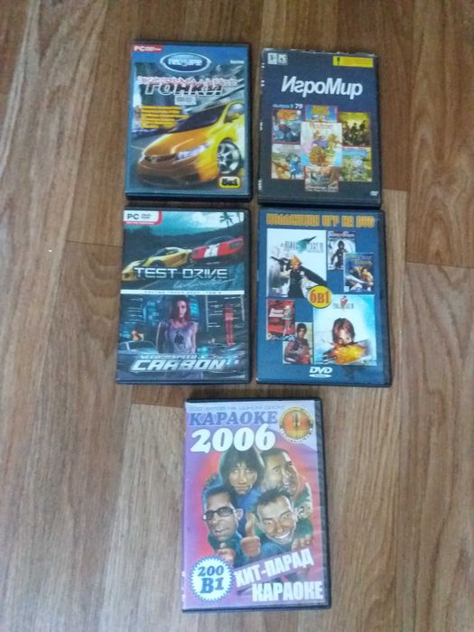 ДВД диски DVD игры караоке