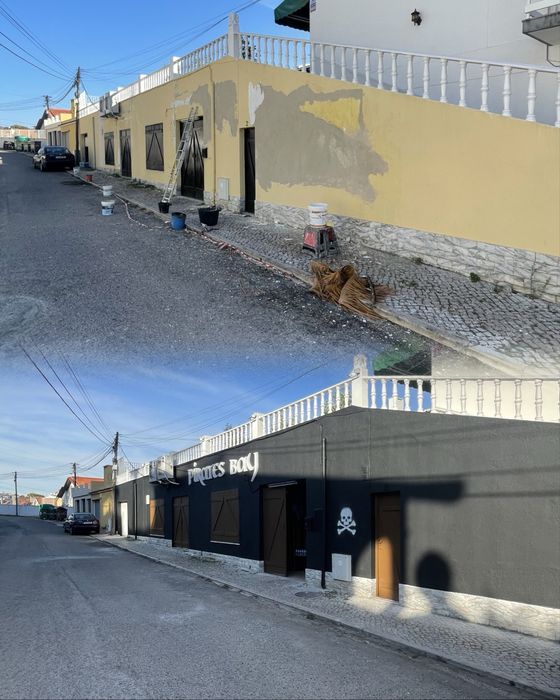 Pinturas , Pavimentos flutuantes , Tetos e paredes pladur