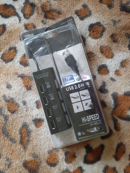 USB 2.0 Hub 4 Ports
