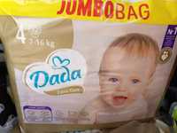 2 x DADA jumbobag EXTRA CARE rozmiar 4 nowe 164 pieluchy