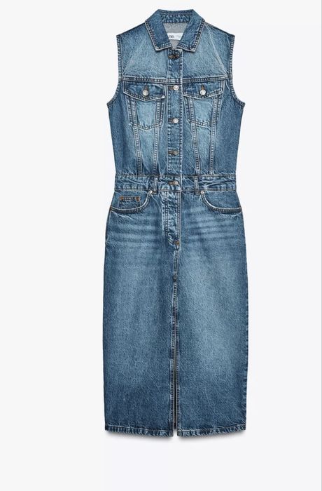 Джинсовий сарафан Zara