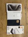 iPhone 15 Pro 128 gb Natural Titanium + 2 etui Apple | Gwarancja