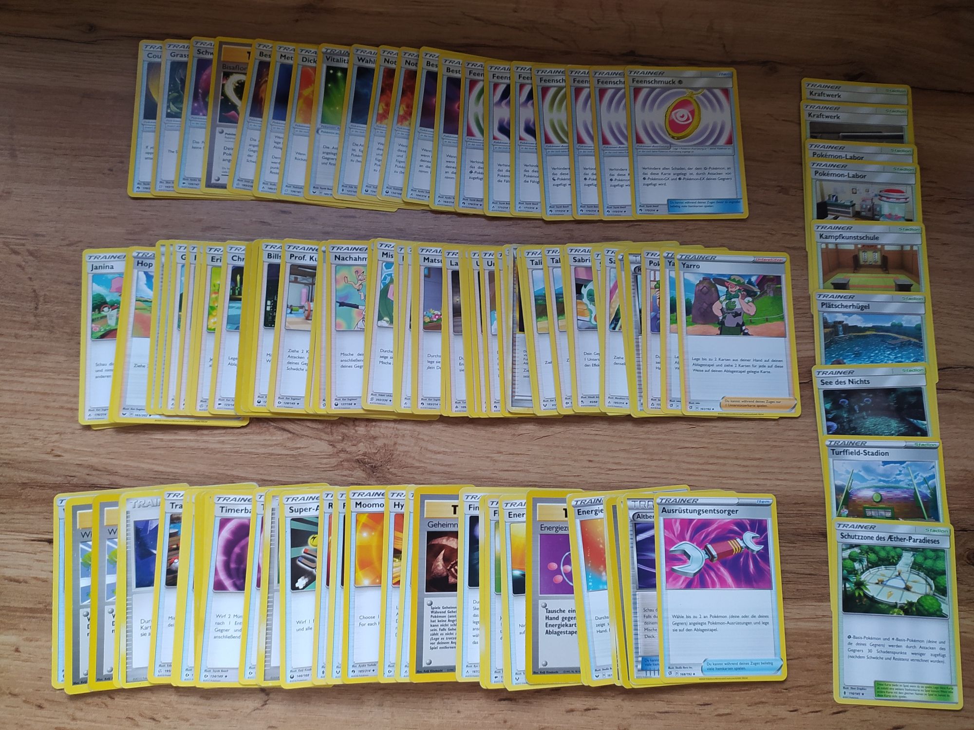 Bulk Kart Pokemon Trainer 165sztuk