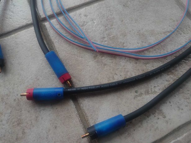 Interconnect Klotz AC103 na wtykach Bullet Plug