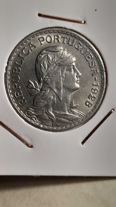 Moeda 1 Escudo 1928 Excelente