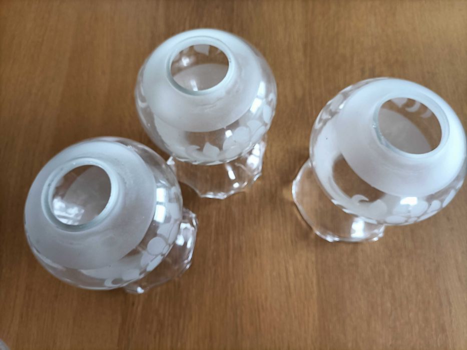 Abajur de vidro, antigos