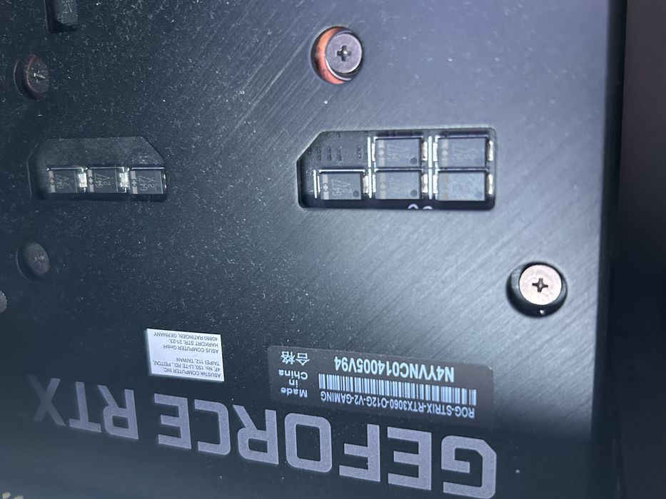 RTX 3060 (Asus ROG Strix, 12 GB)