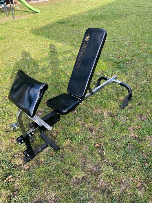 Ławeczke KETTLER skos z modlitewnikiem / orbitrek / poręcze do śćiany.