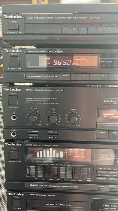Wieża Technics Kolumny Dual