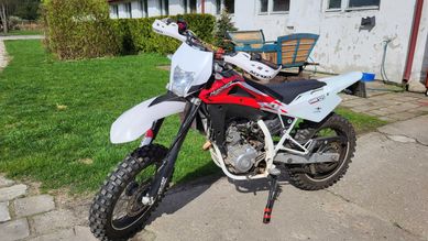 Husqvarna SMR-125 cross enduro zarejestrowana