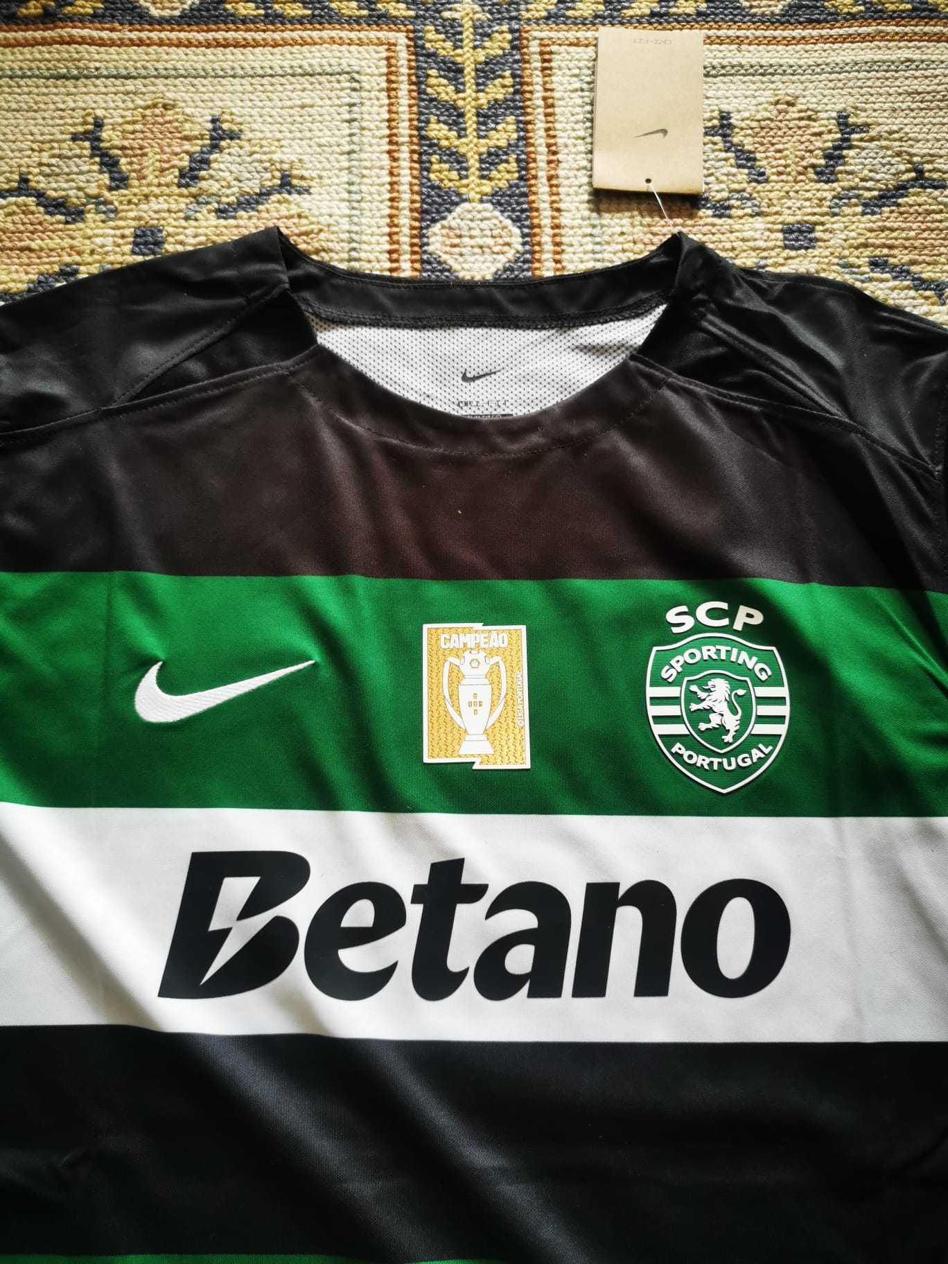 Camisola Bicampeão Sporting