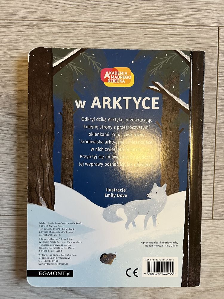 Ksiazka dla dzieci W Arktyce