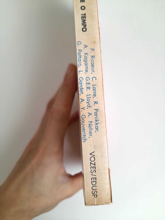Livro Antigo As Culturas e o Tempo Editora Vozes Filosofia Sociologia
