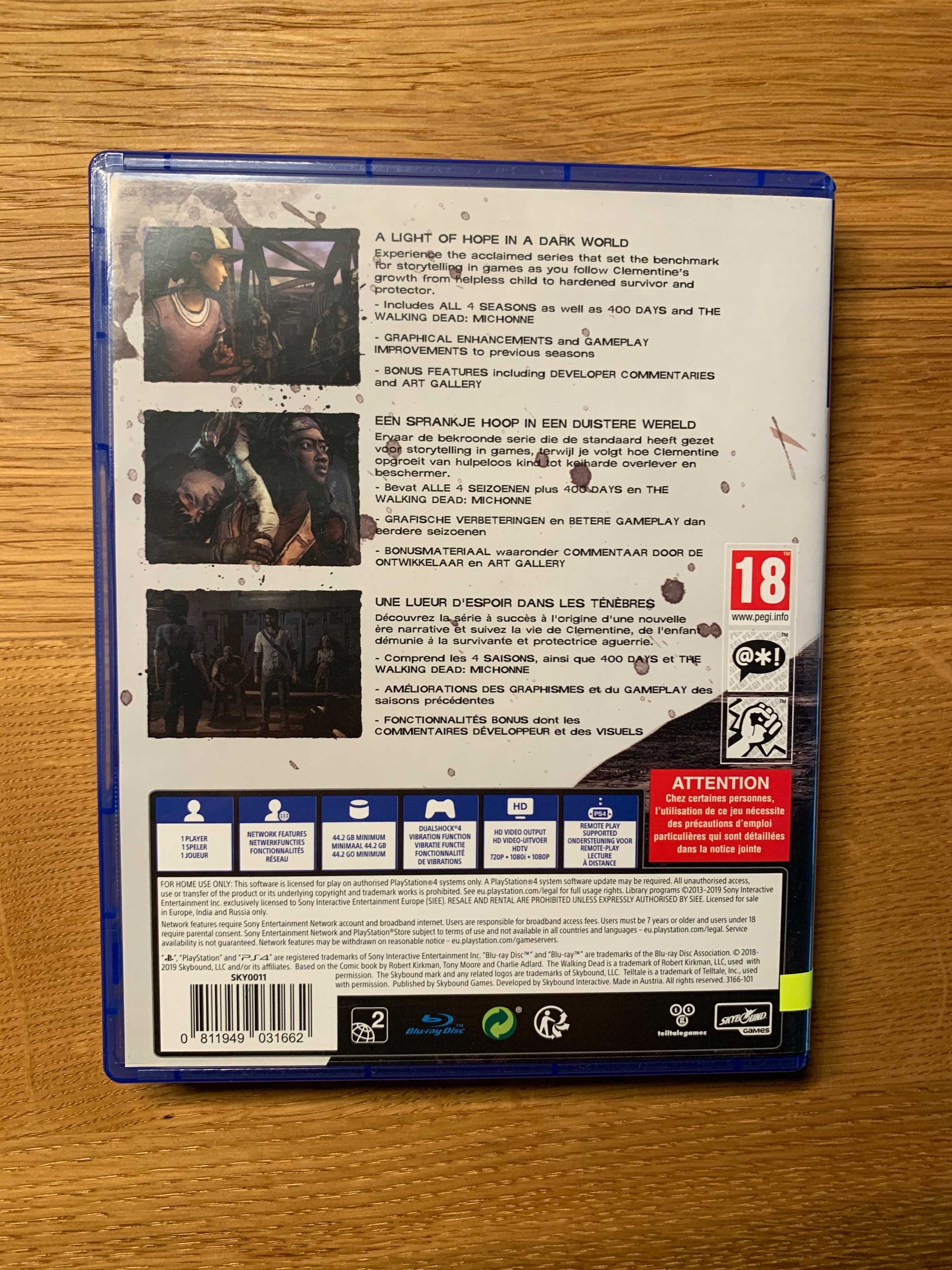 The Walking Dead Definitive Series Playstation 4 / Playstation 5