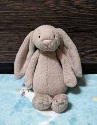 Мягкая игрушка бежевый застенчивый кролик Jellycat, пасхальный кролик