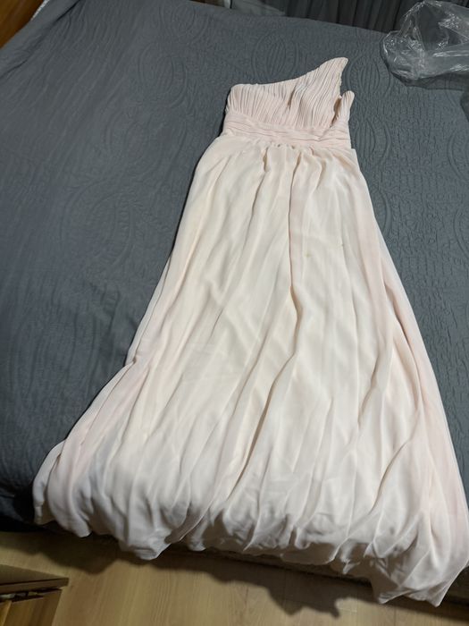Vendo vestido cerimonia rosa bebe