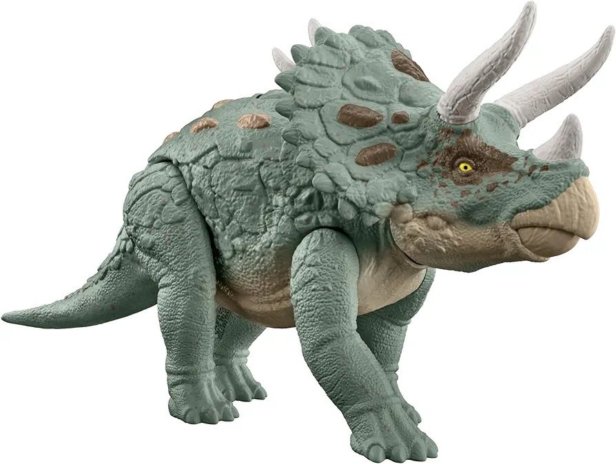 Jurassic World Triceratops dinossauro articulado 35,6 cm  ENVIO GRÁTIS