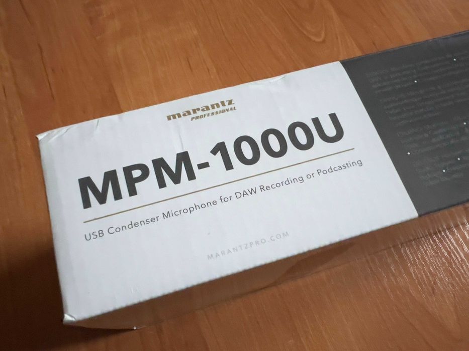Marantz MPM1000U – Mikrofon pojemnościowy USB