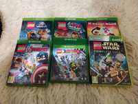 Gry na Xbox one ,większość to LEGO.