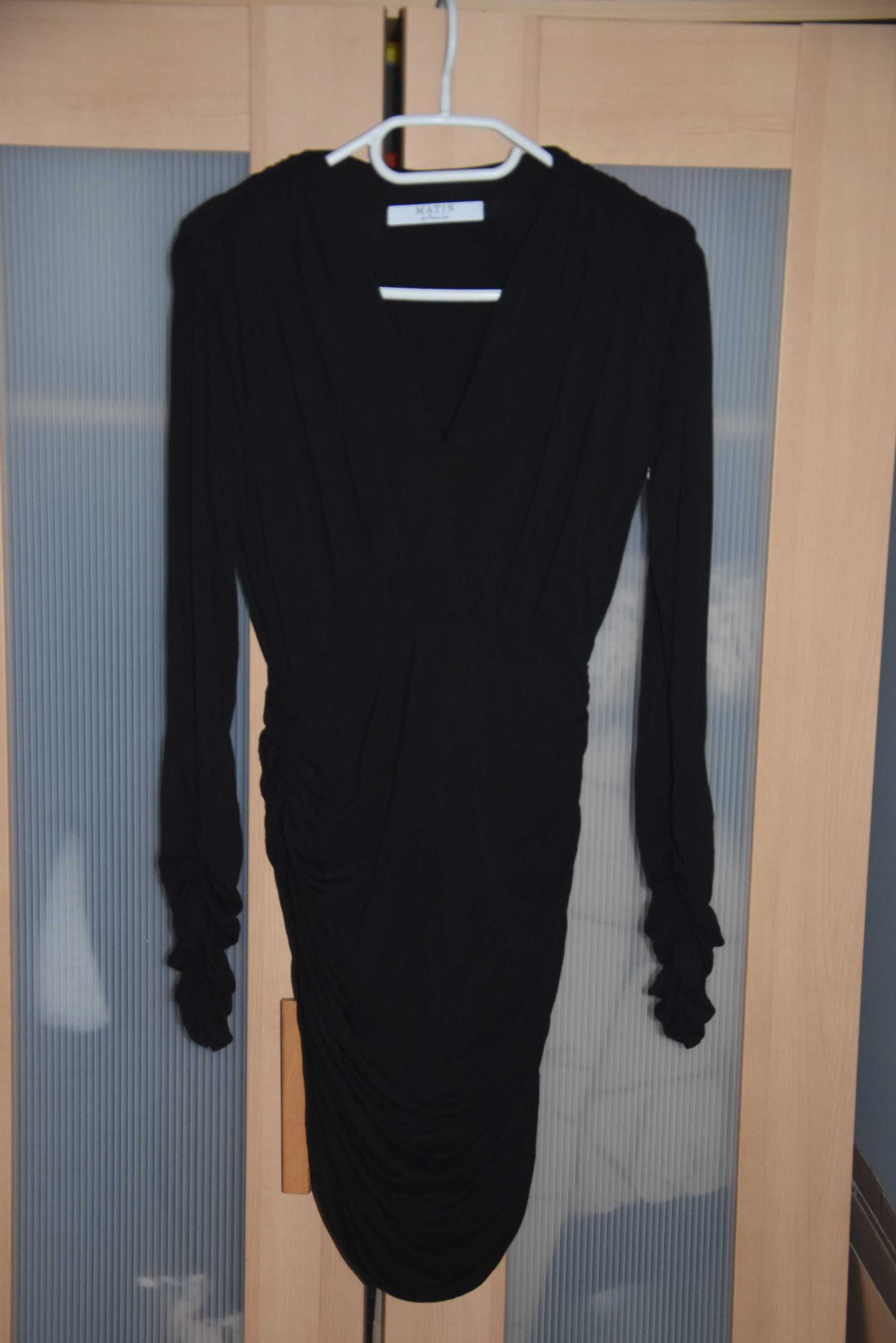Matin by Paula Cas sukienka czarna S elastyczna